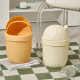 Plastic Trash Can With Lid